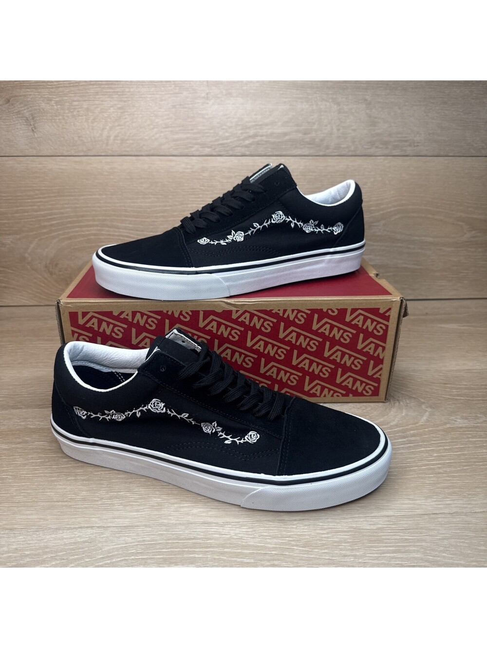 Vans Old Skool Rose & Thoms & Cap Size 11 Mens